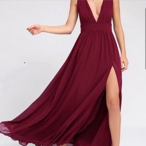 Lulus Heavenly Hues Maxi Dress